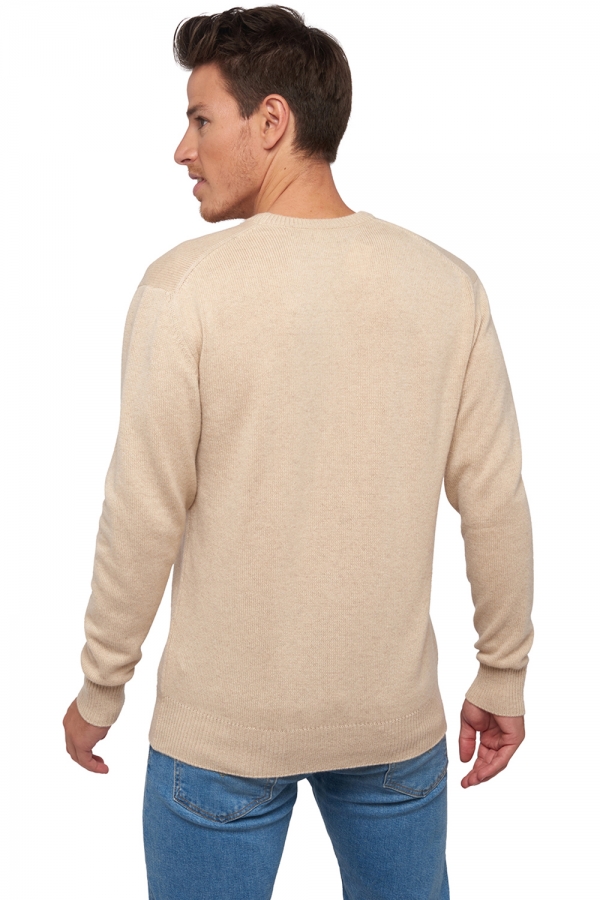 Cachemire Naturel pull homme natural poppy 4f natural beige s